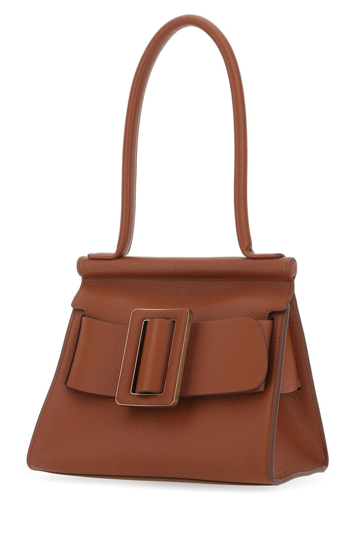 Caramel leather Karl 24 handbag