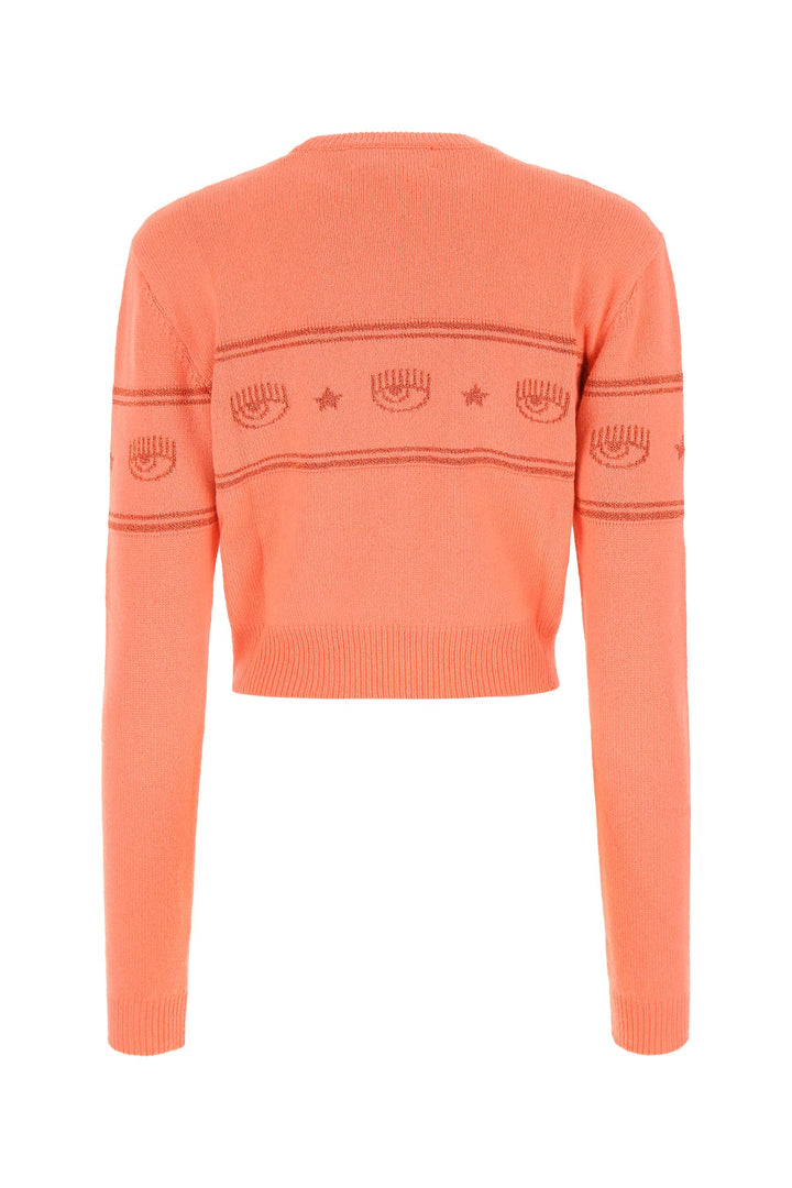 Salmon wool blend sweater