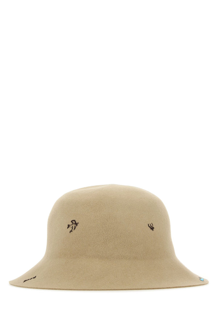 Sand felt Freya bucket hat