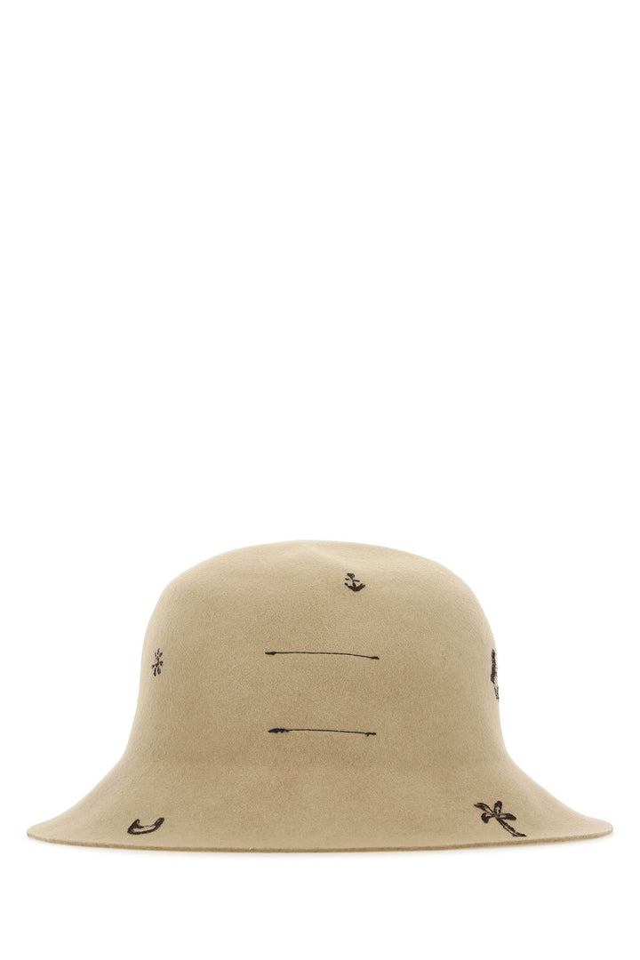 Sand felt Freya bucket hat