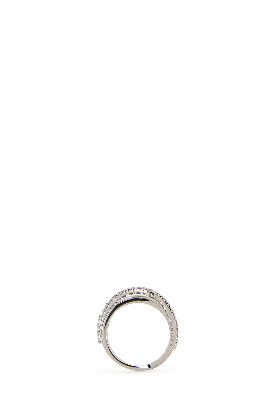 Silver metal ring