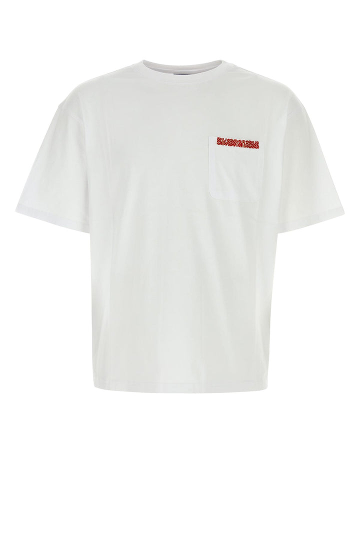 White cotton t-shirt