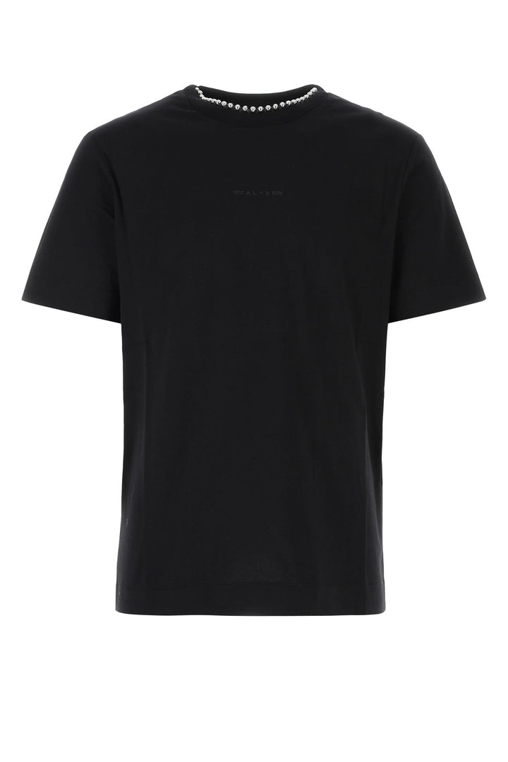 Black cotton t-shirt