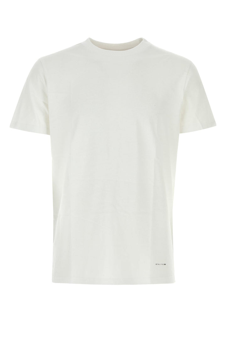 White cotton t-shirt set