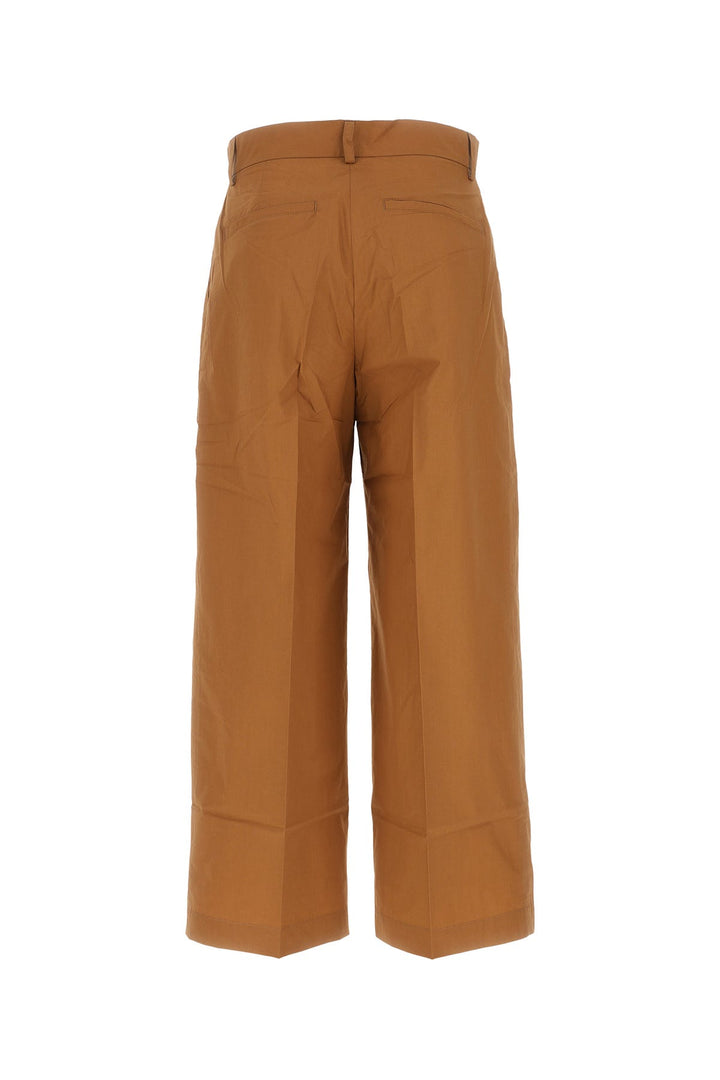 Caramel cotton pant