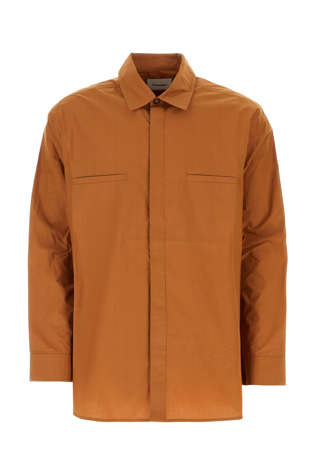 Caramel cotton shirt