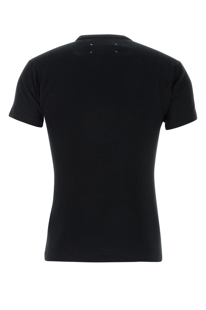 Black cotton t-shirt