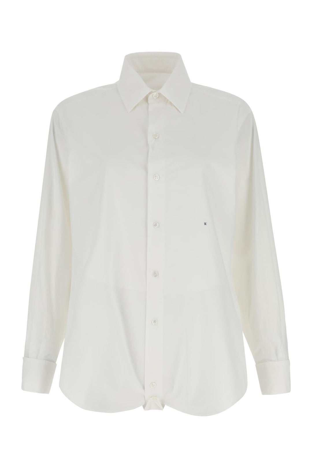 White poplin shirt