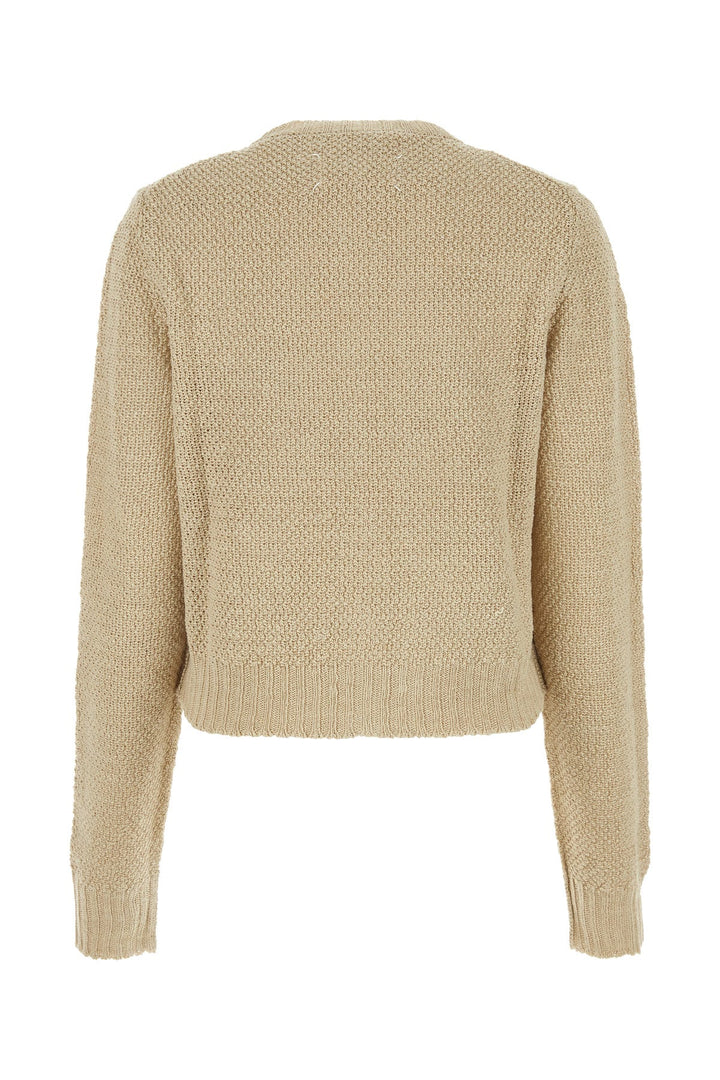 Beige hemp cardigan