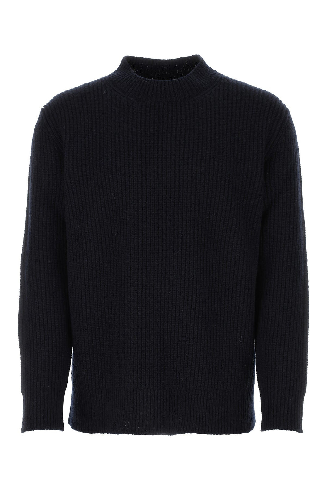 Midnight blue wool blend sweater