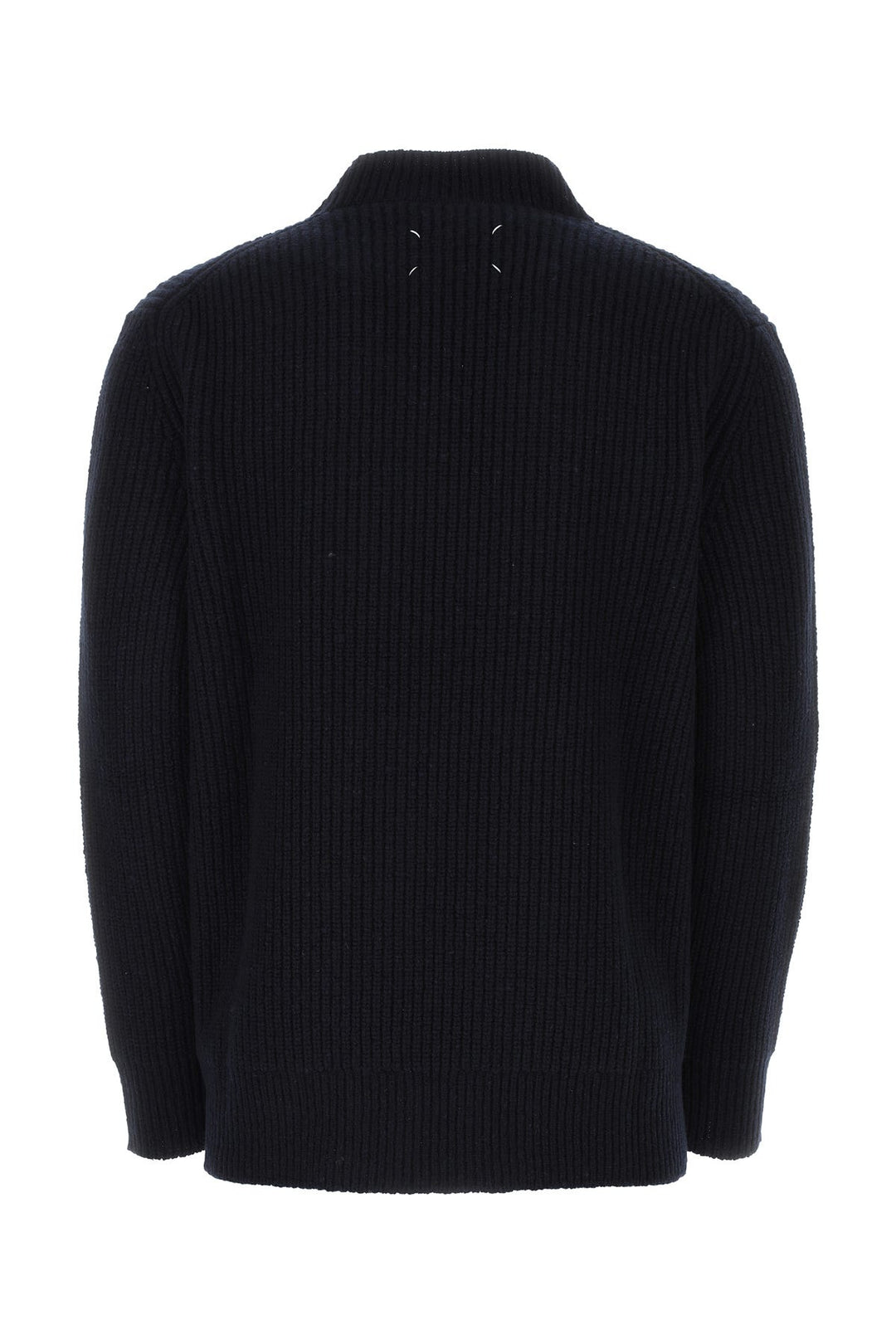 Midnight blue wool blend sweater