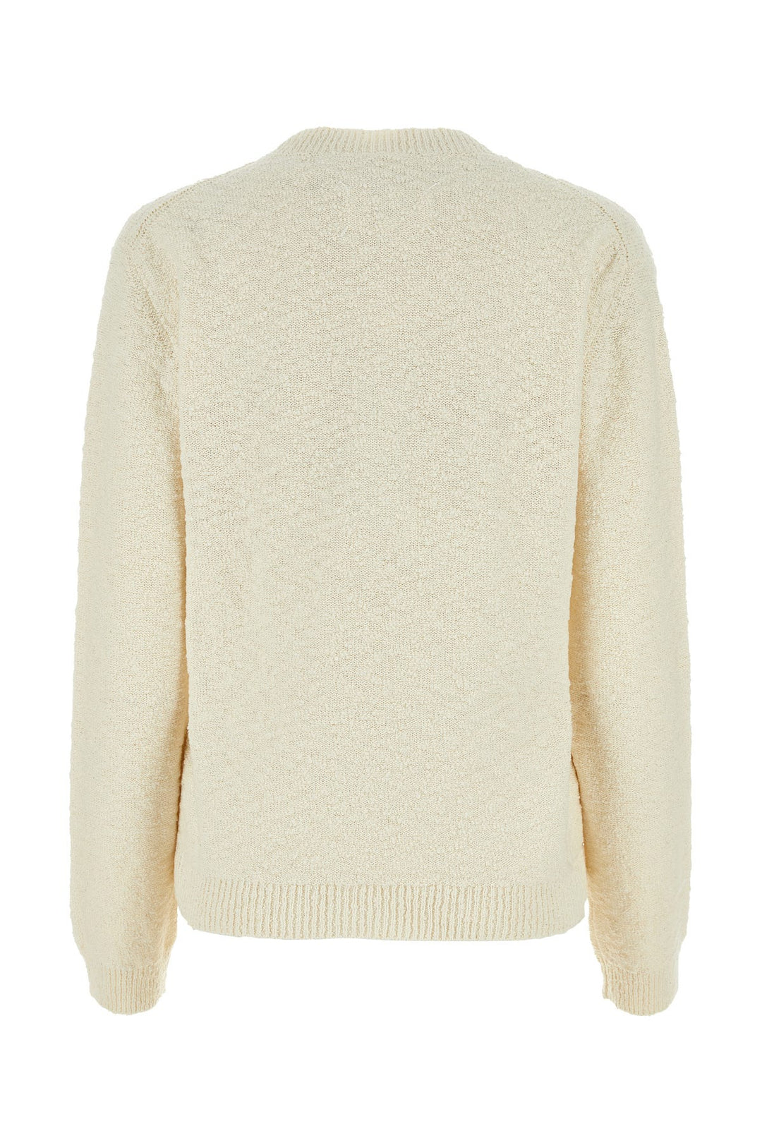 Ivory cotton blend sweater