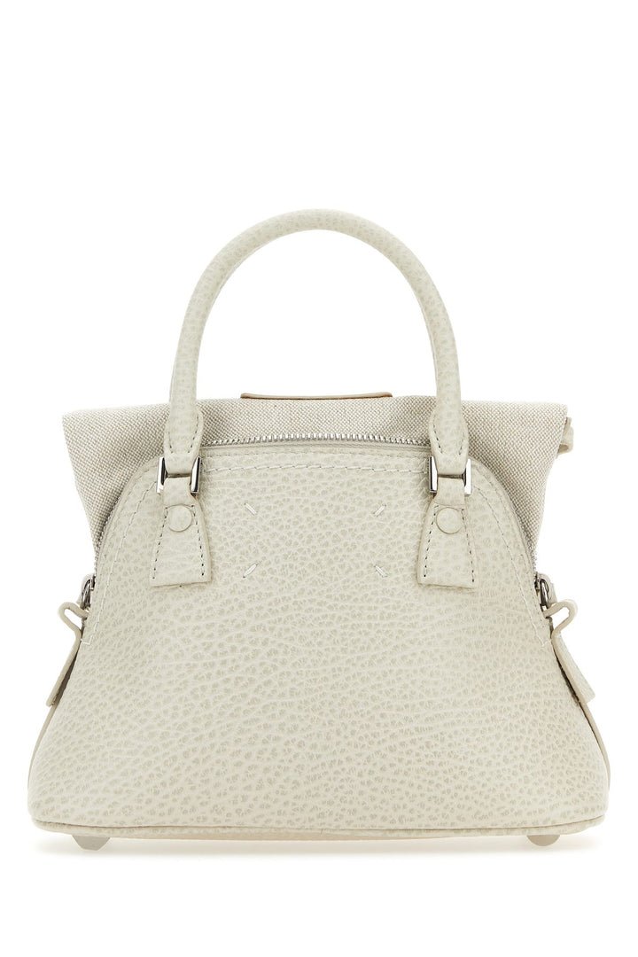 Chalk leather micro 5AC handbag