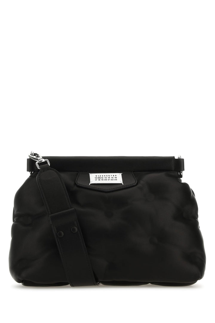 Black nappa leather small Glam Slam Classique crossbody bag