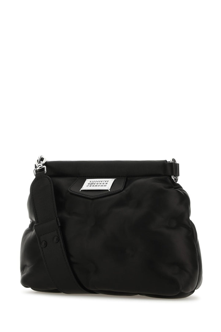 Black nappa leather small Glam Slam Classique crossbody bag