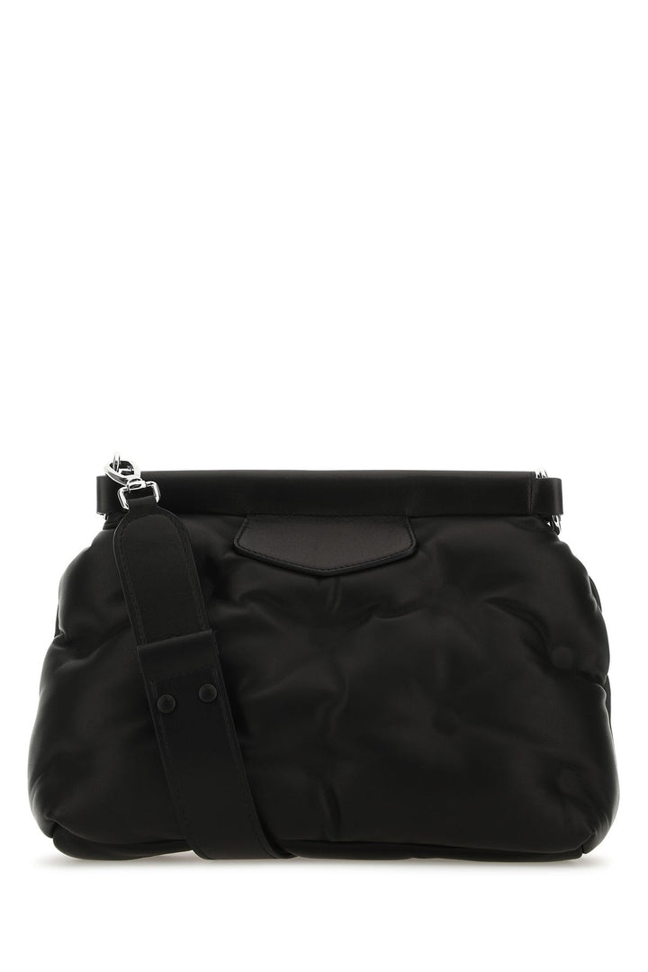 Black nappa leather small Glam Slam Classique crossbody bag