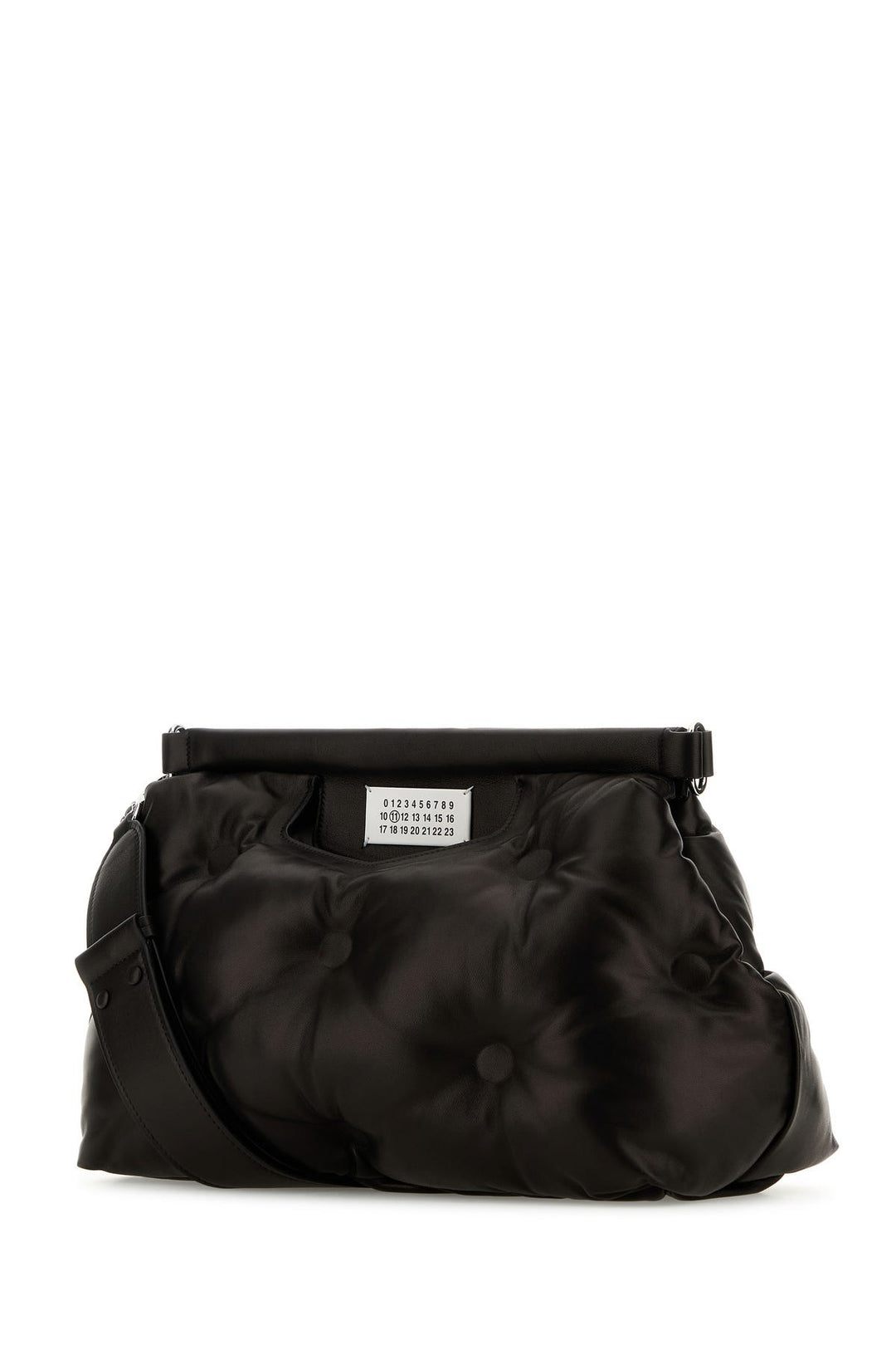 Black nappa leather medium Glam Slam Classique crossbody bag