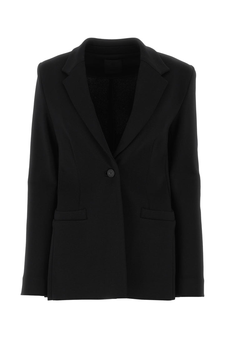 Black viscose blazer