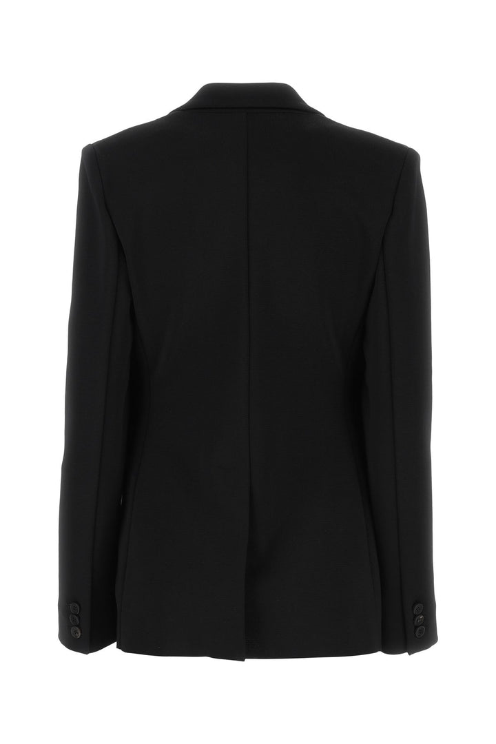 Black viscose blazer