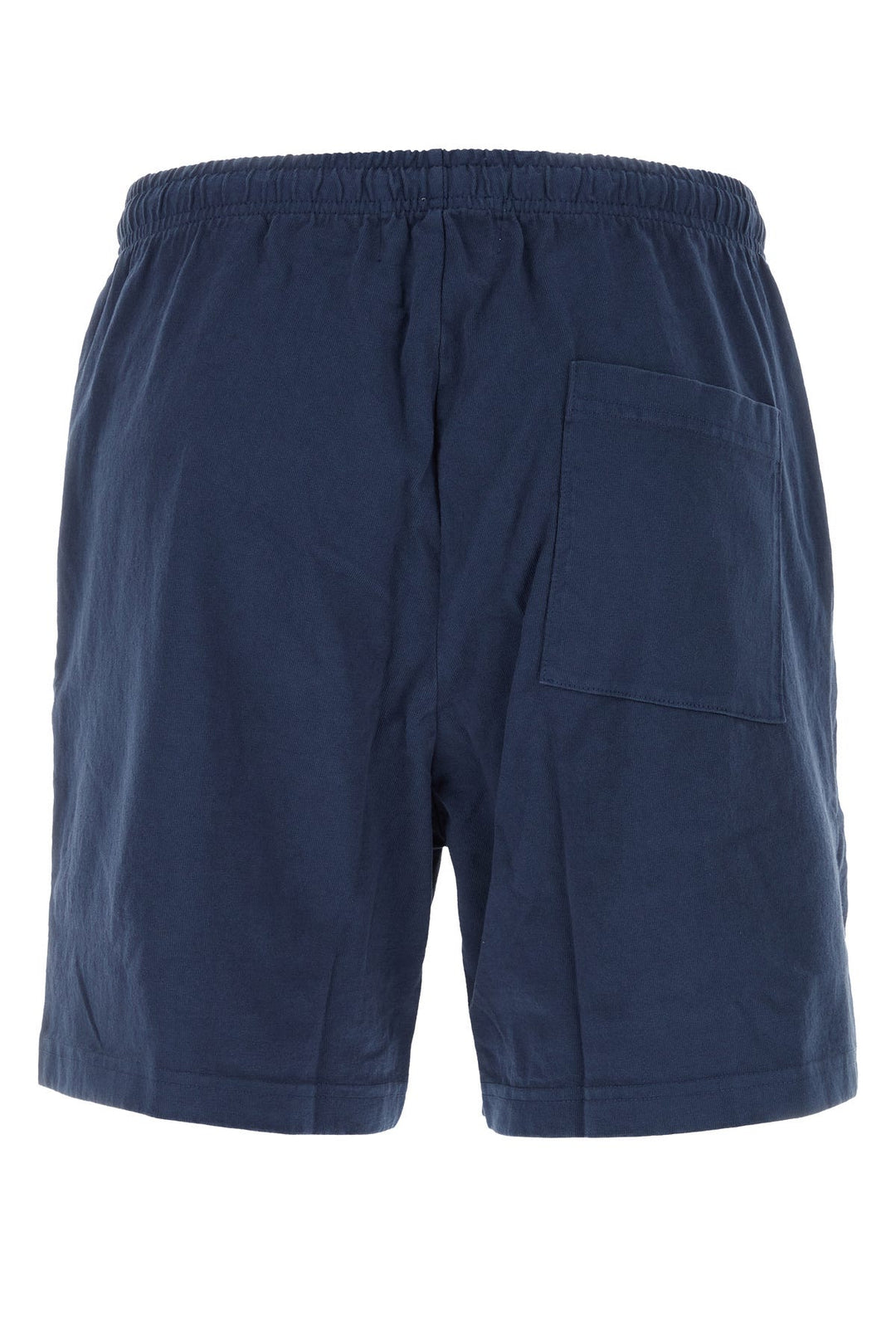 Navy blue cotton bermuda shorts