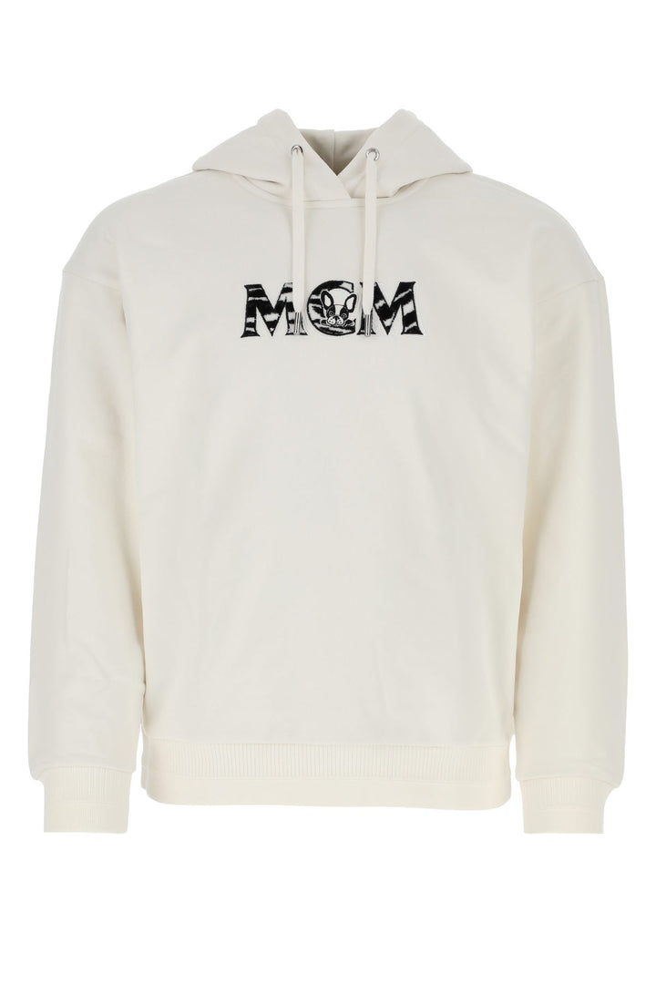 Ivory cotton sweatshirt