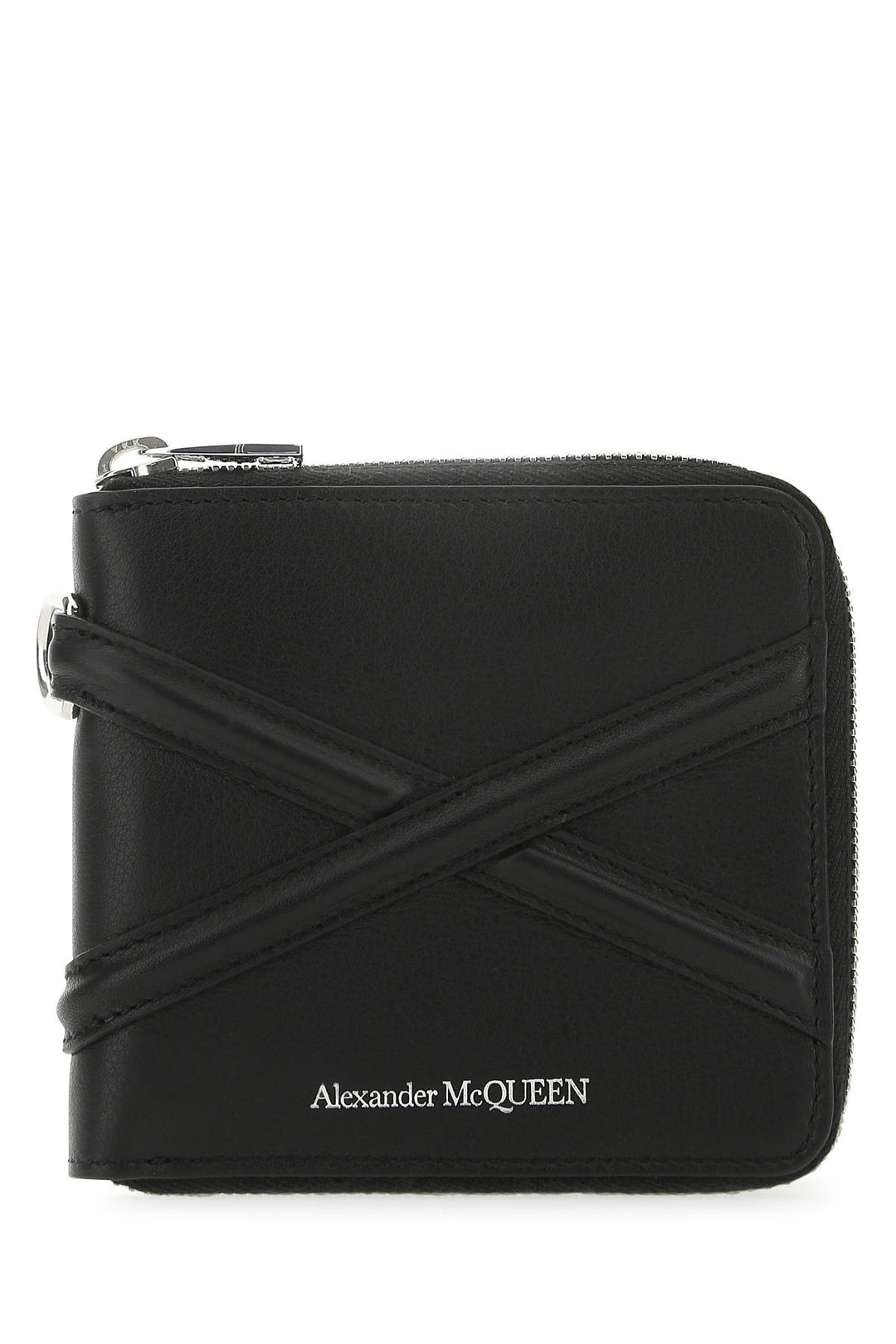 Black leather wallet