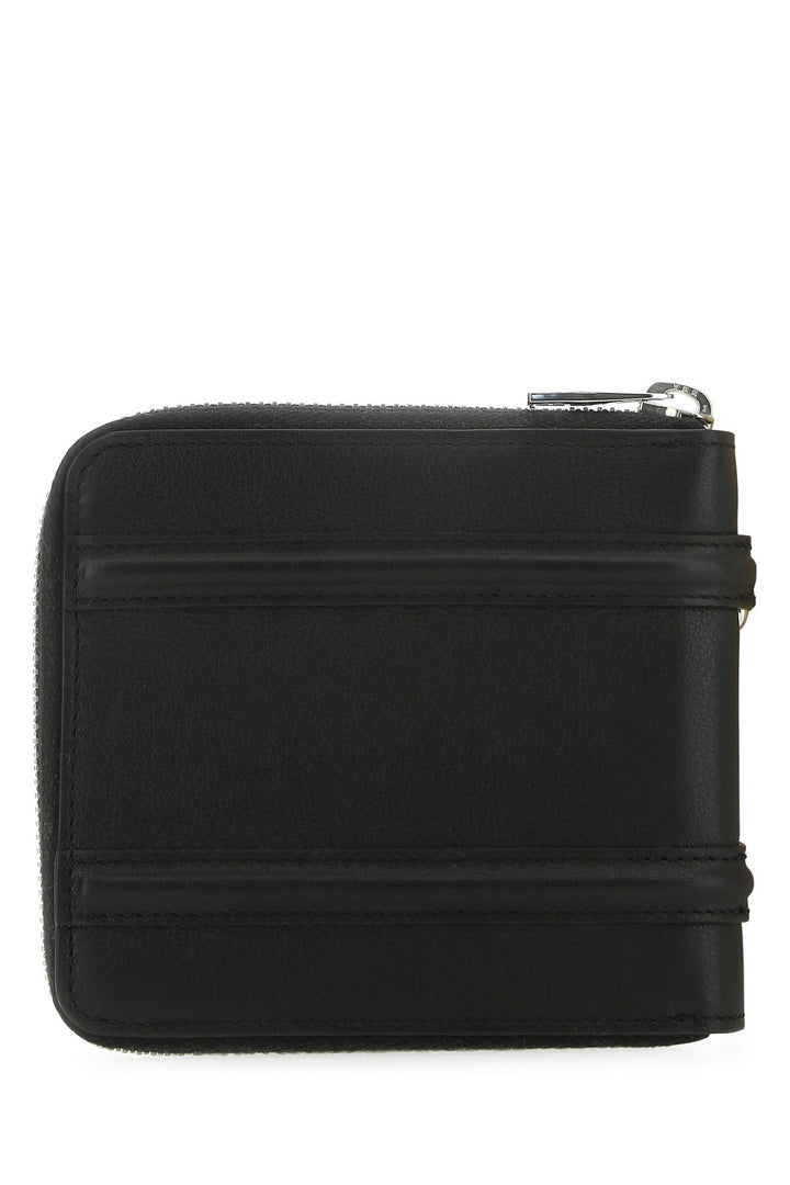 Black leather wallet