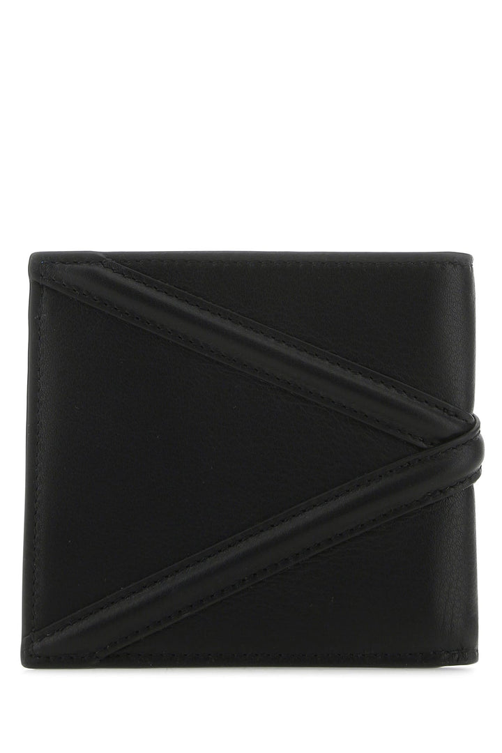 Black leather wallet