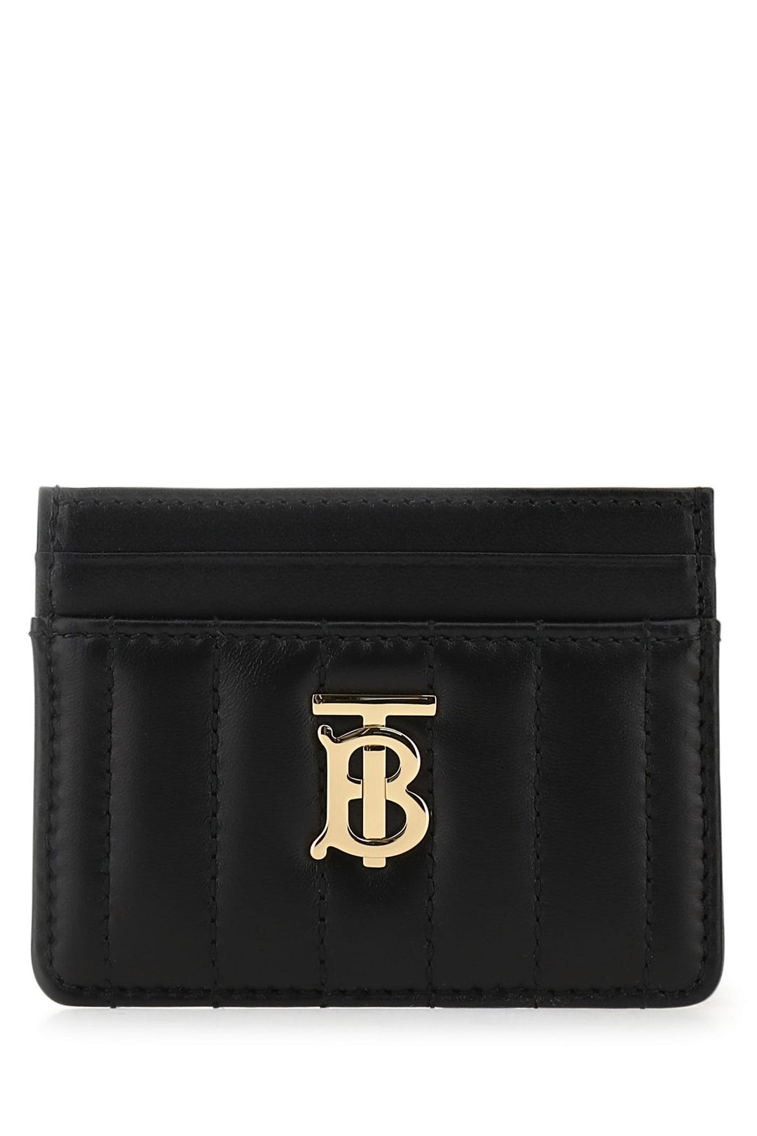 Black nappa leather Lola card holder