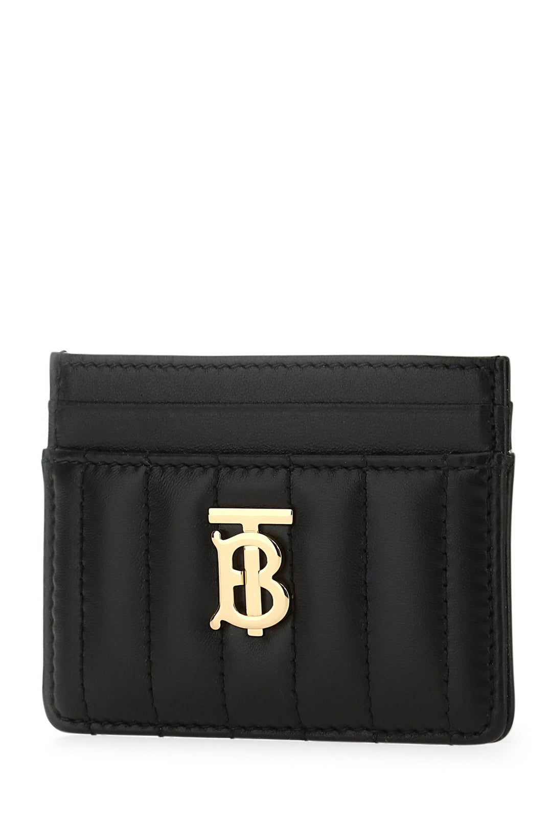 Black nappa leather Lola card holder