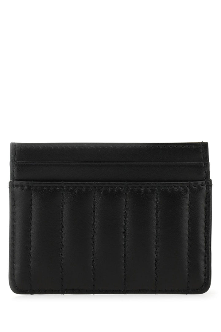 Black nappa leather Lola card holder