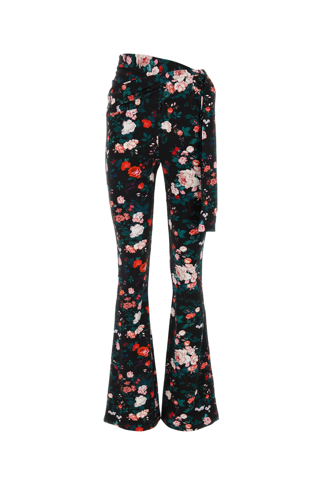 Printed stretch viscose pant