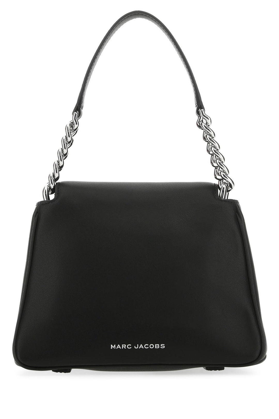 Black leather mini J Marc shoulder bag