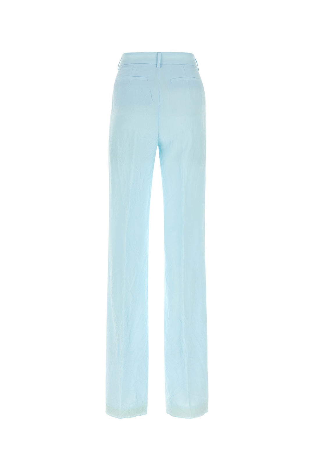 Pastel light-blue viscose Persia pant