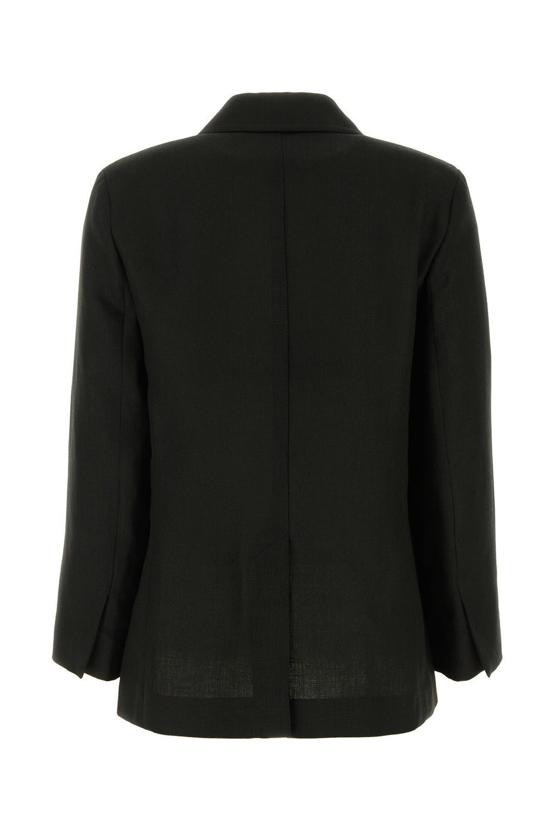 Black cotton blend Laura blazer