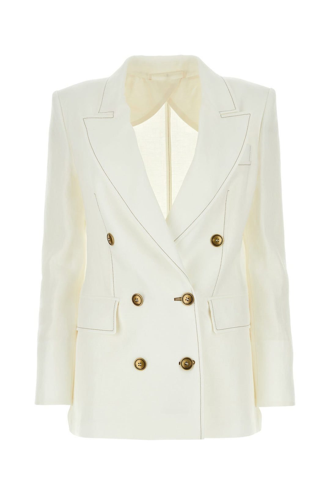 White linen Verace blazer