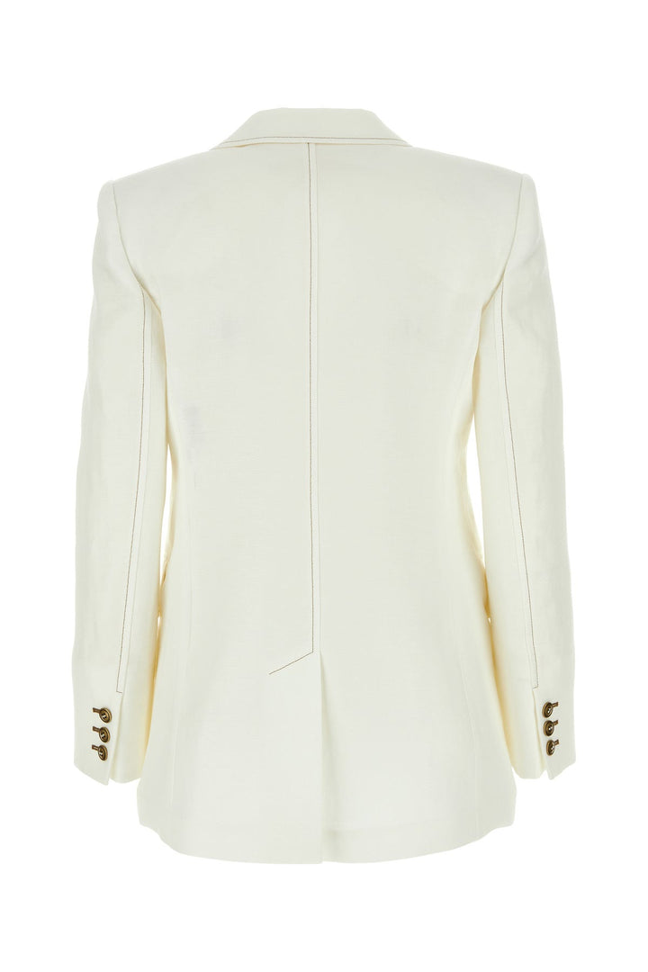 White linen Verace blazer