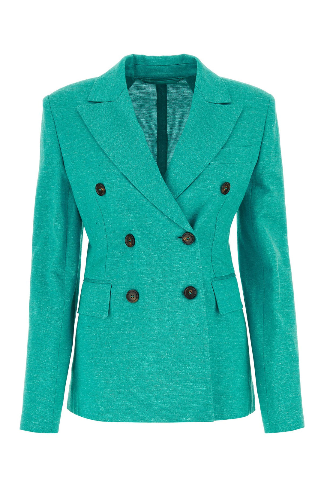 Sea green cotton blend Zirlo blazer