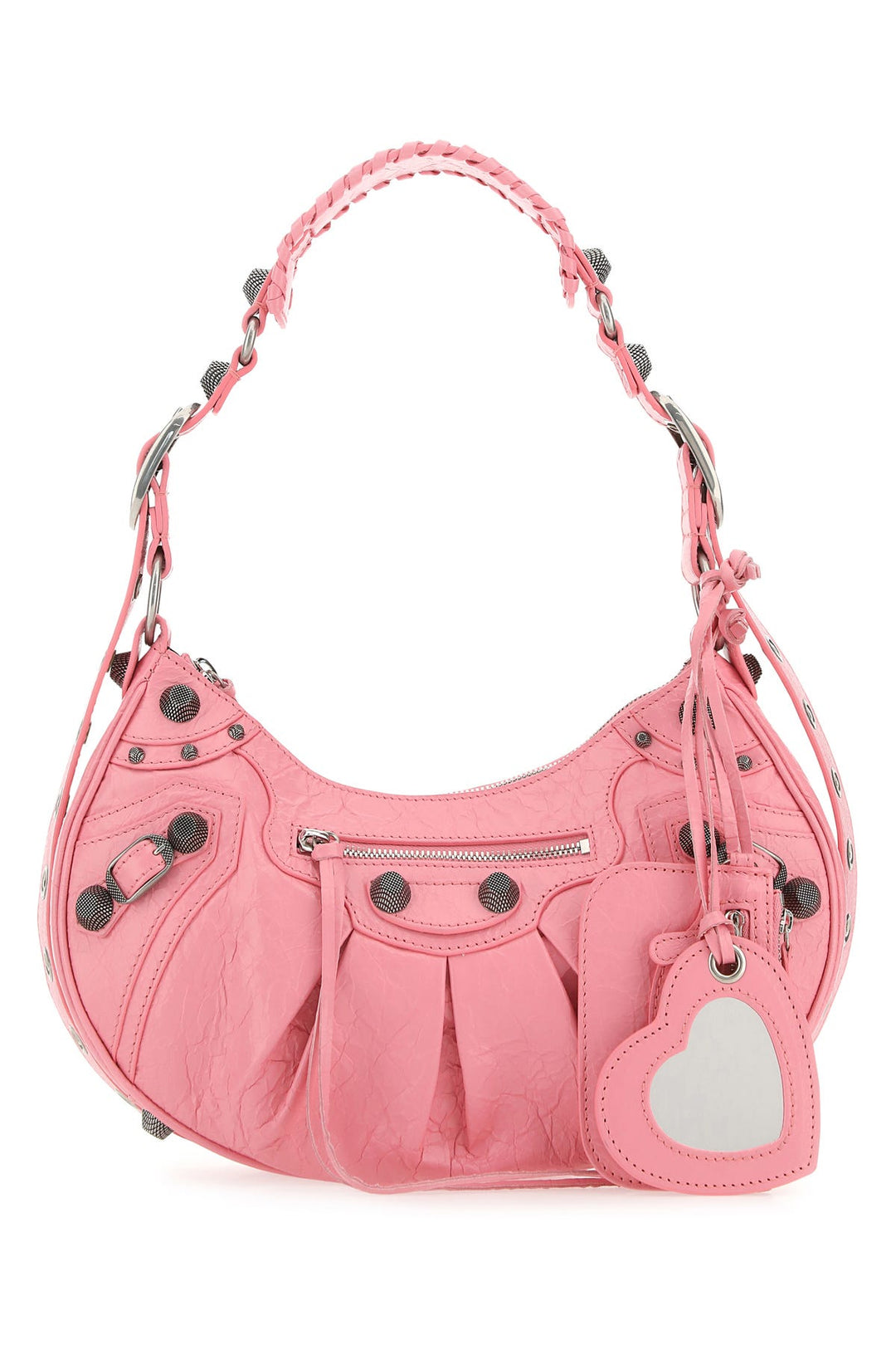 Pink nappa leather Le Cagole S shoulder bag