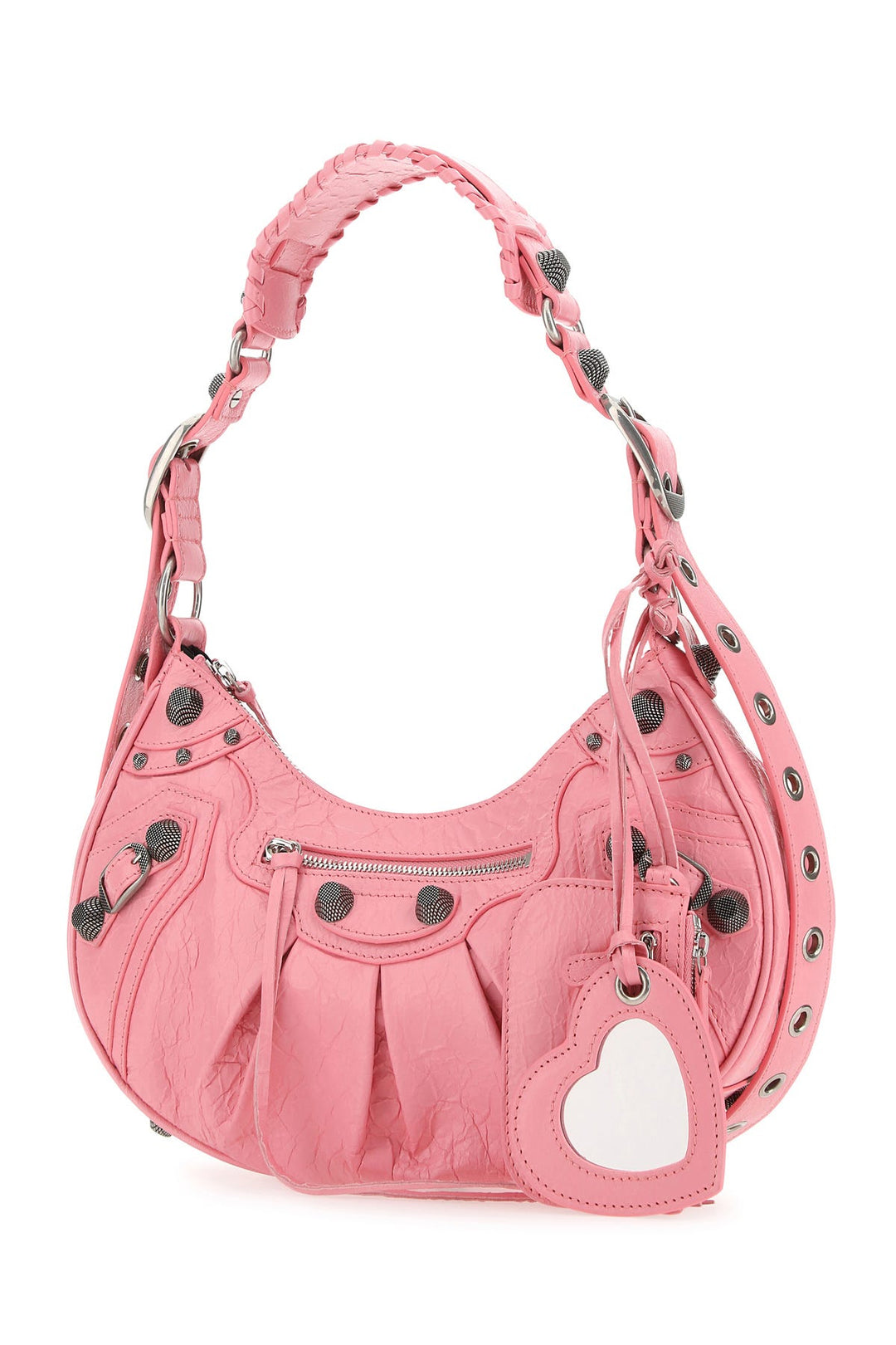 Pink nappa leather Le Cagole S shoulder bag