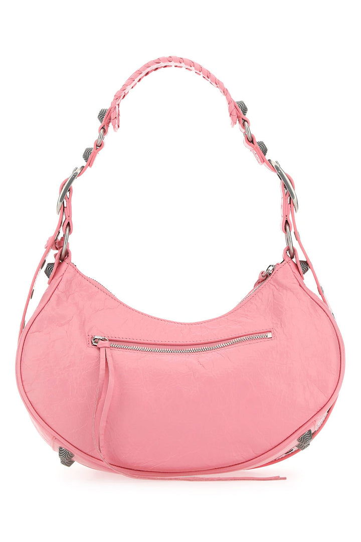 Pink nappa leather Le Cagole S shoulder bag