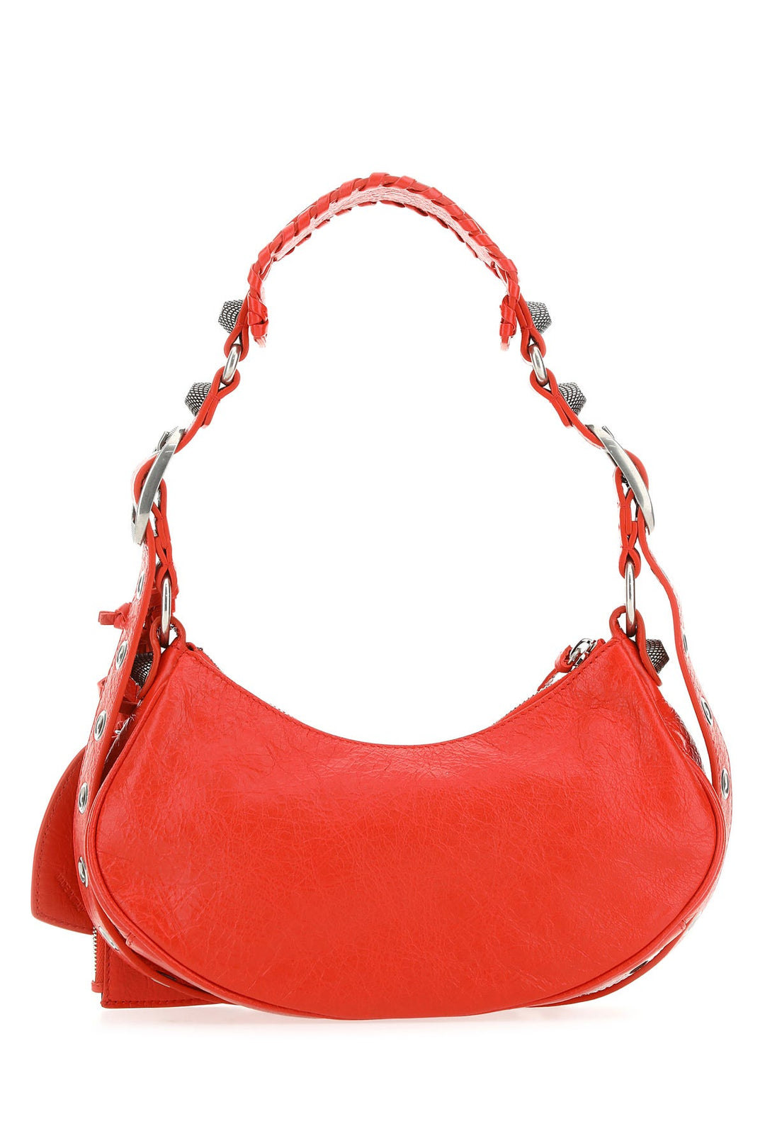 Red nappa leather Le Cagole XS shoulder bag