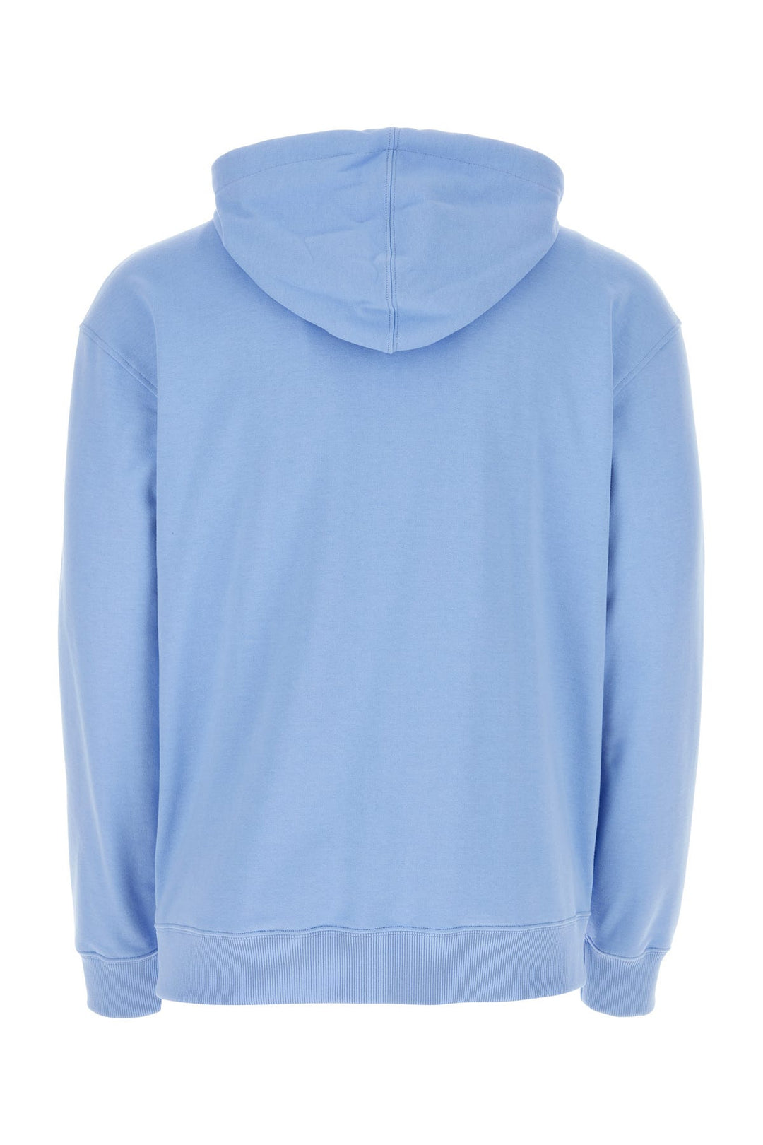 Light-blue cotton sweatshirt