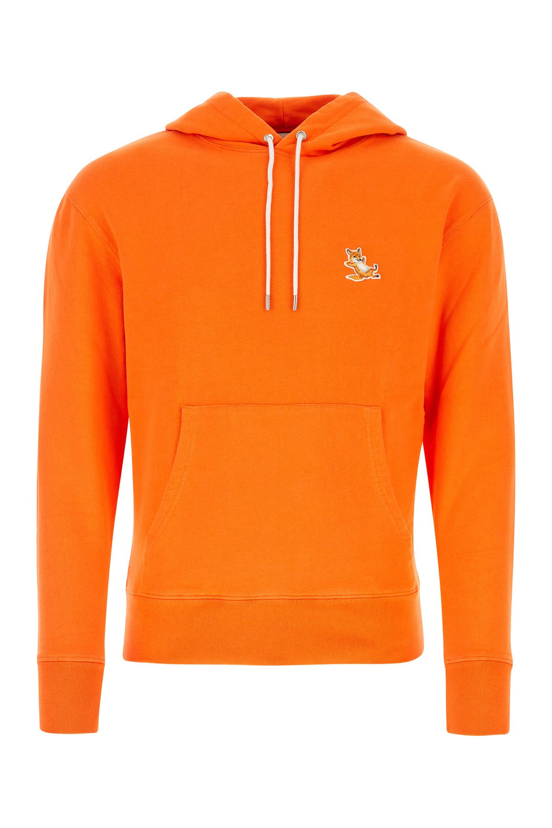 Orange cotton sweatshirt