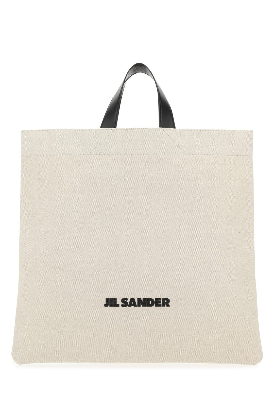 Sand canvas shopping bag