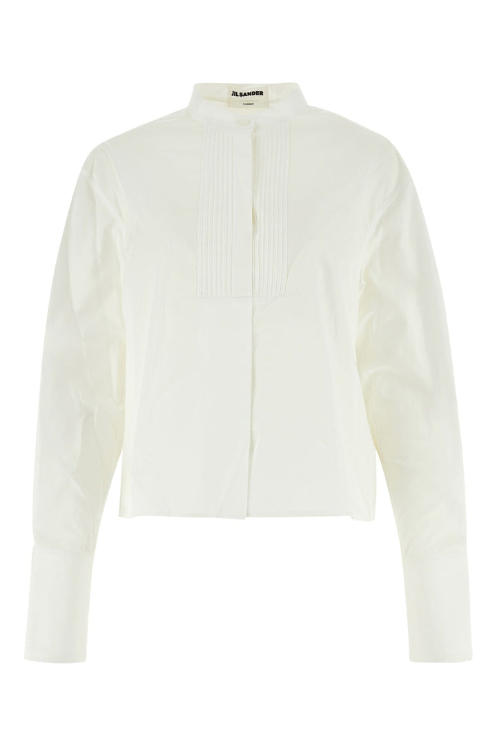 White poplin shirt