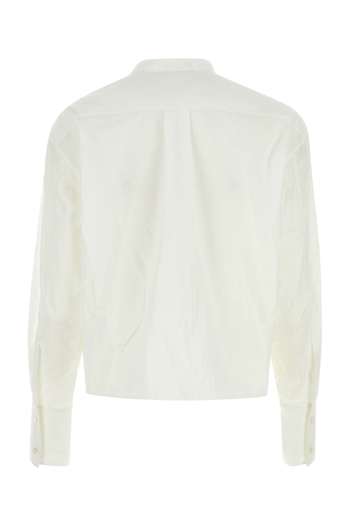 White poplin shirt