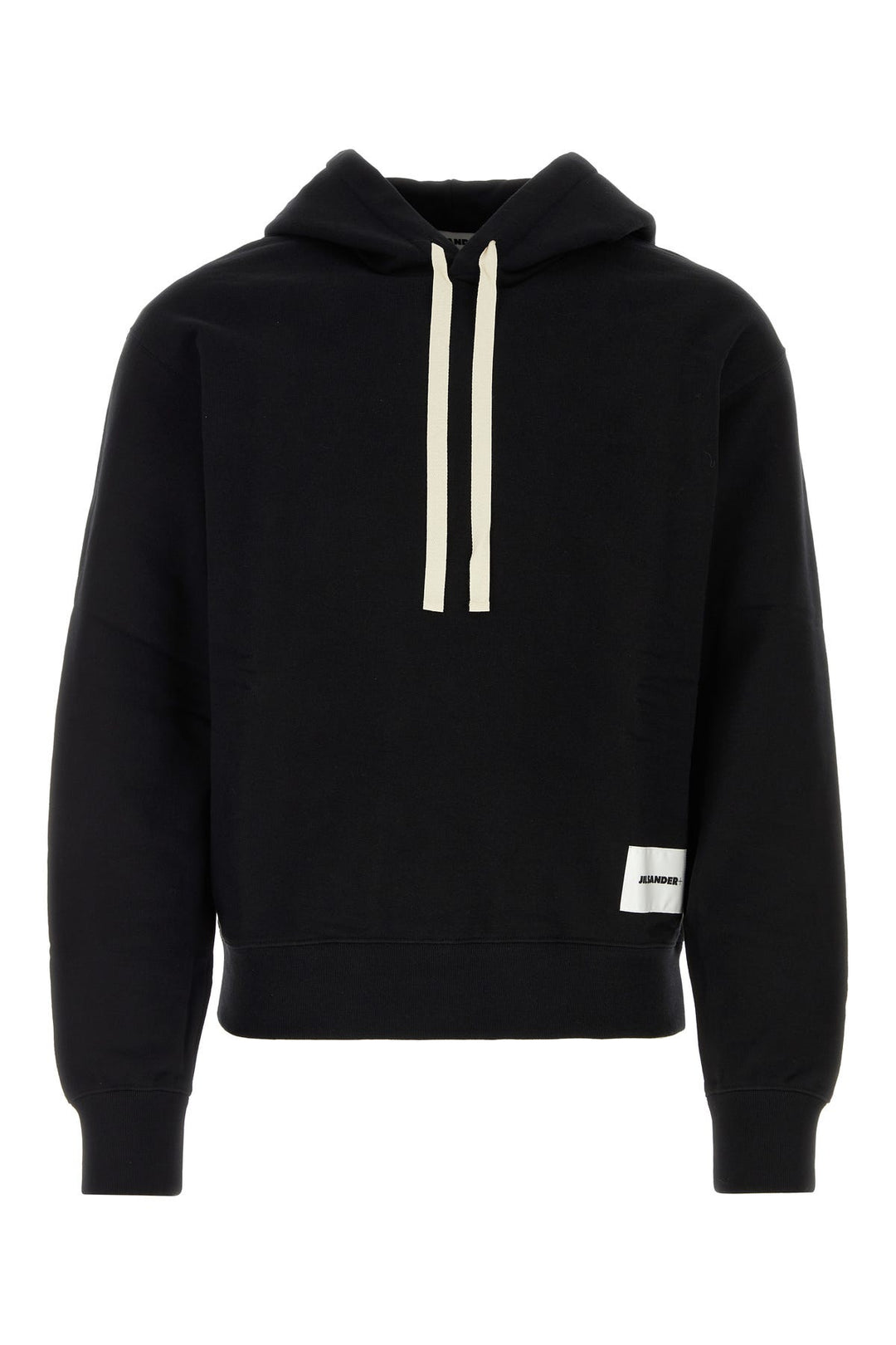 Black cotton sweatshirt