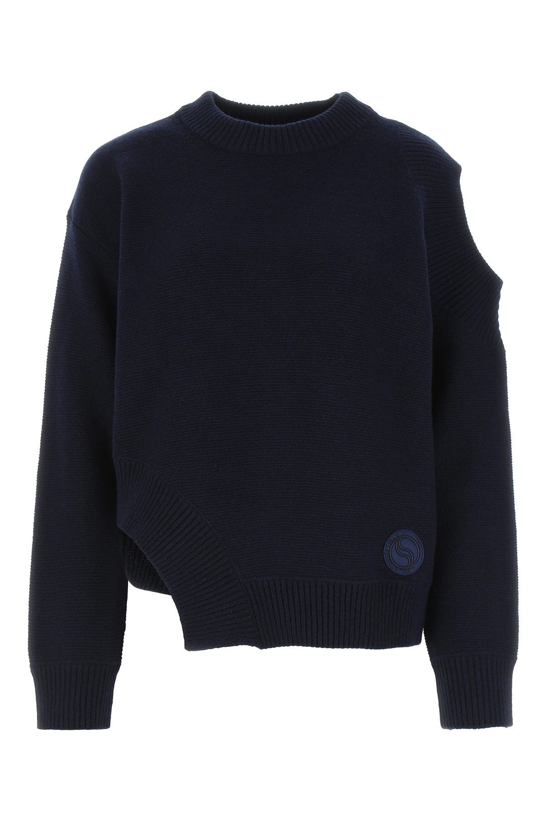 Dark blue cashmere blend sweater