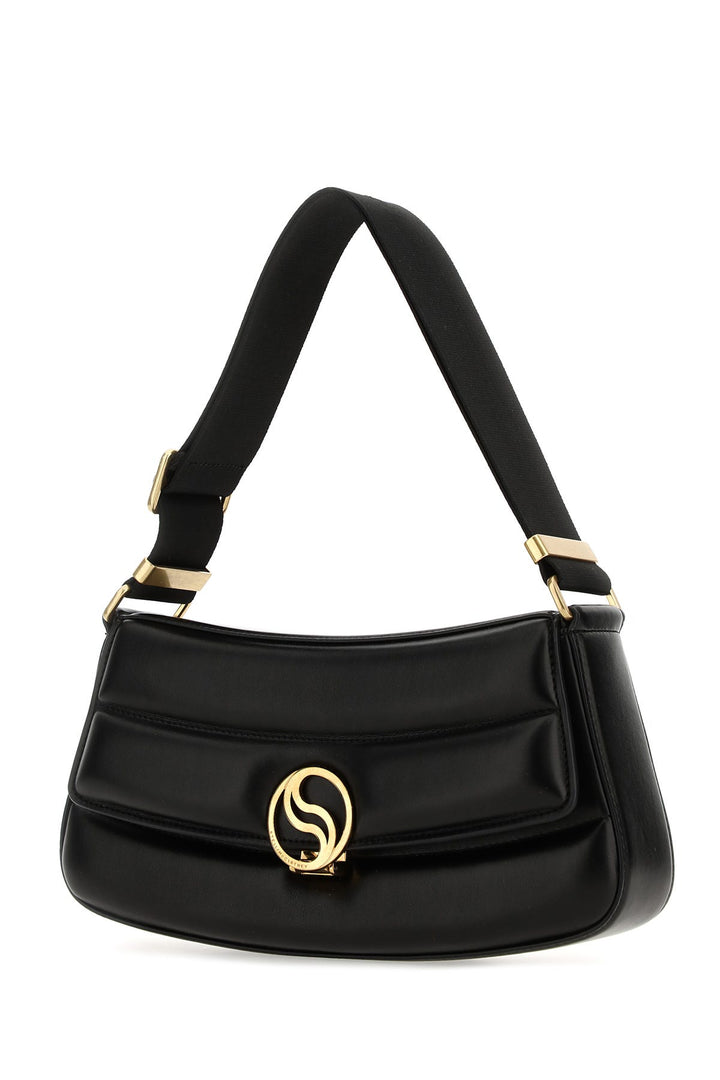 Black alter mat shoulder bag